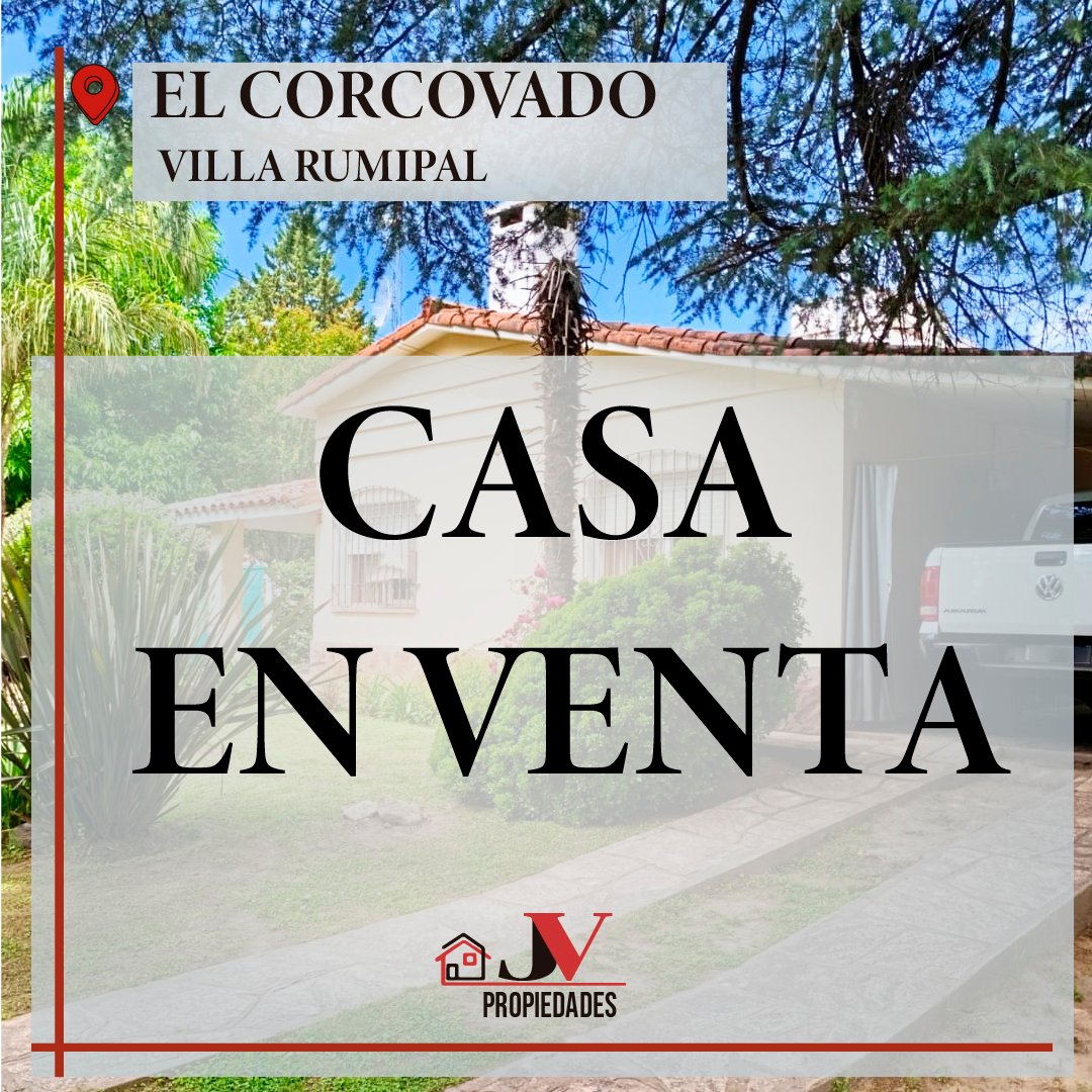 Casa en venta El Corcovado